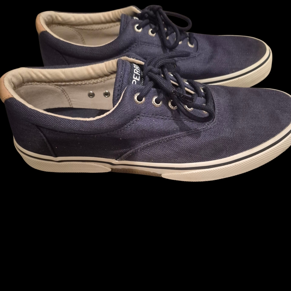 Perry Ellis Men's Navy Casual Sneakers 10 1/2